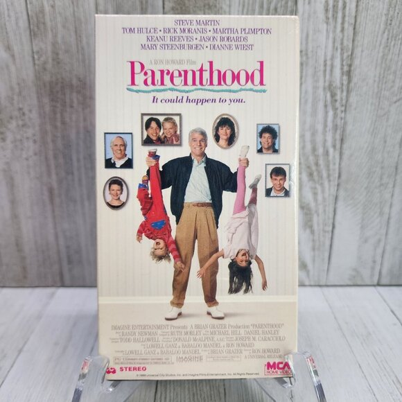Parenthood VHS Tape 1989 - Steve Martin Tom Hulce - Picture 1 of 5